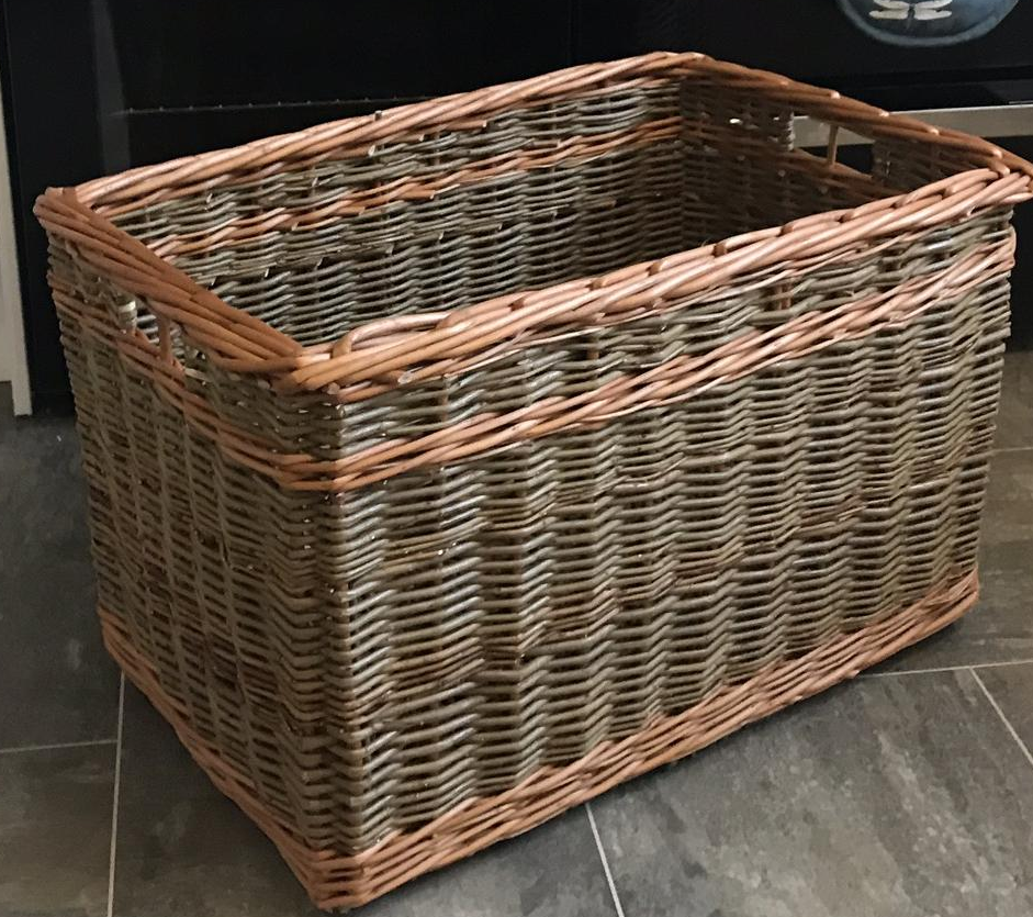 Custom Made Square or Rectangular Log Baskets